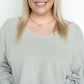 Luxe Paperclip Chain 20in