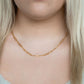 Luxe Paperclip Chain 20in
