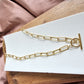 Luxe Gold Chunky Paperclip Chain - 18in