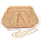 Color Straw Crossbody Bag