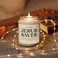 True Story Jesus Saves Candle