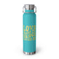 Love made me, grace saved me vacuum insulated water bottle