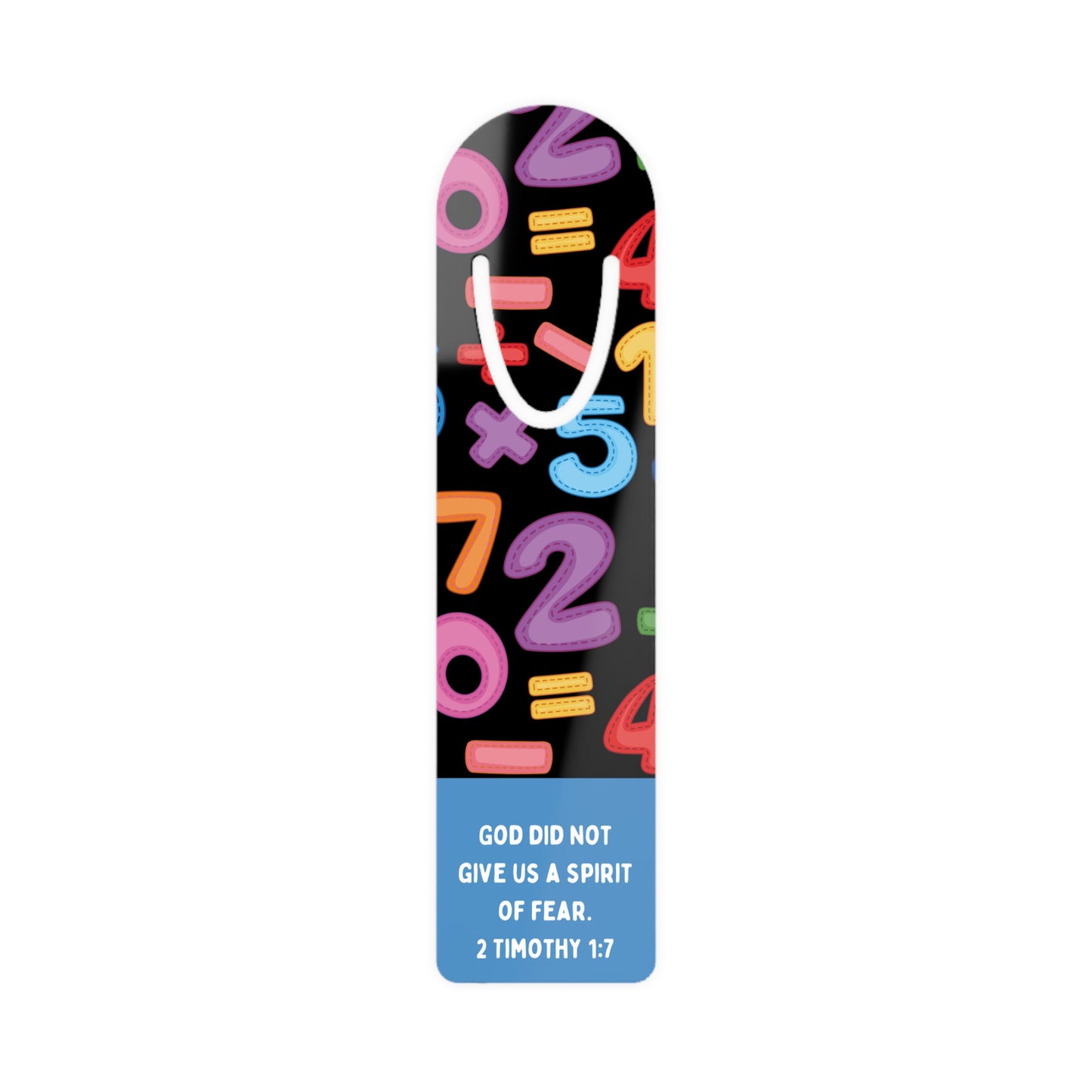 God did not give us a spirit of fear bookmark