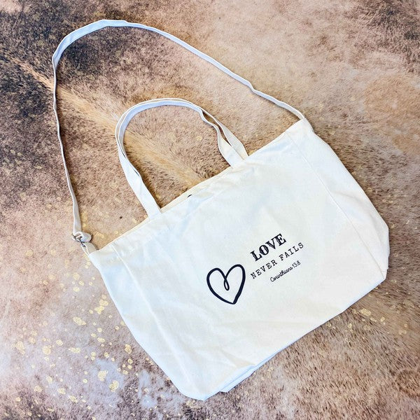 Brighten Your Day Canvas Tote