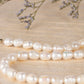 Small-sized natural pearl bracelet, necklace set