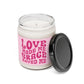 Love Made Me Grace Saved Me Candle