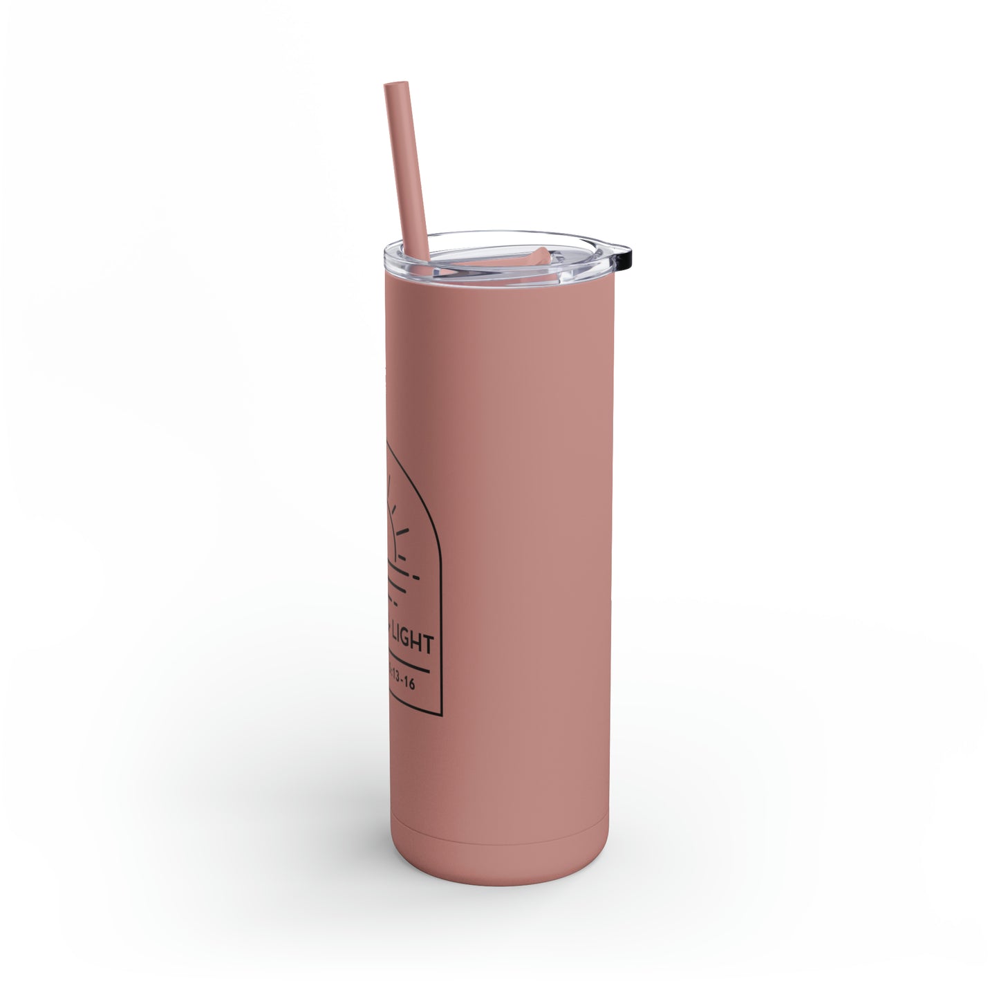 Salt & Light Skinny Matte Tumbler