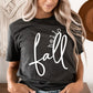hello fall t shirts heather charcoal
