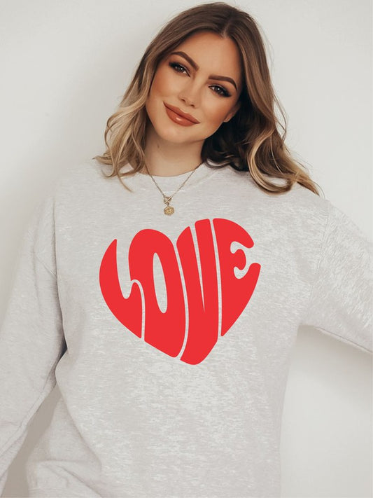 Bubble Love Crew Sweatshirt