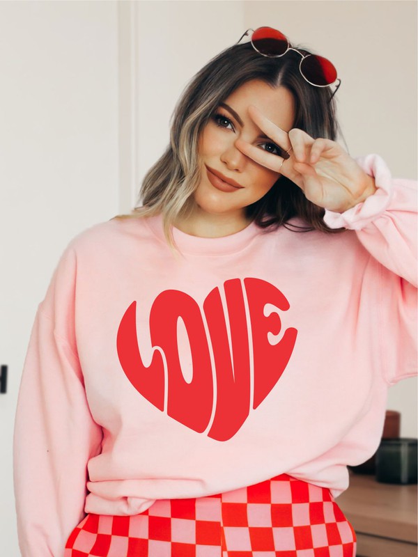 Bubble Love Crew Sweatshirt