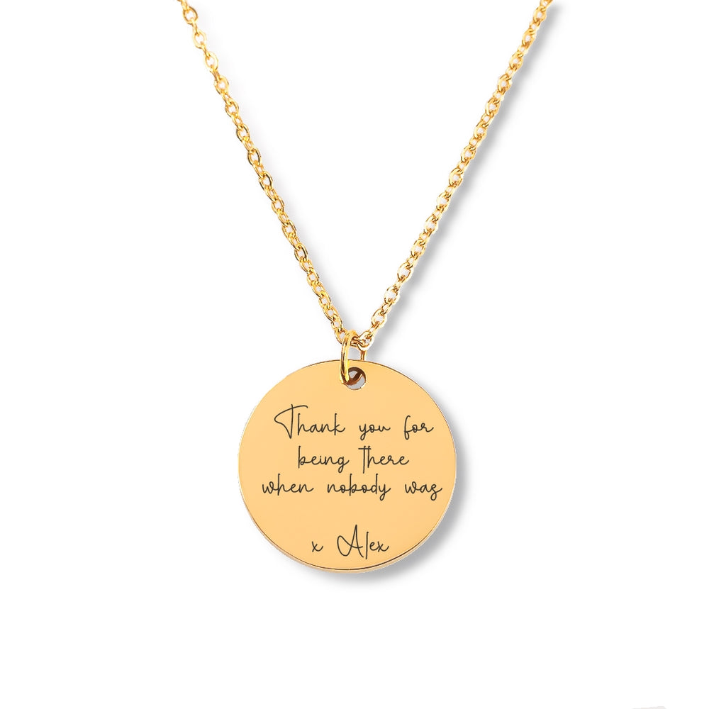 Custom Message Necklace