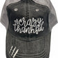 Crazy Thankful Embroidered Trucker hat
