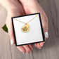 Pet Portrait Heart Necklace