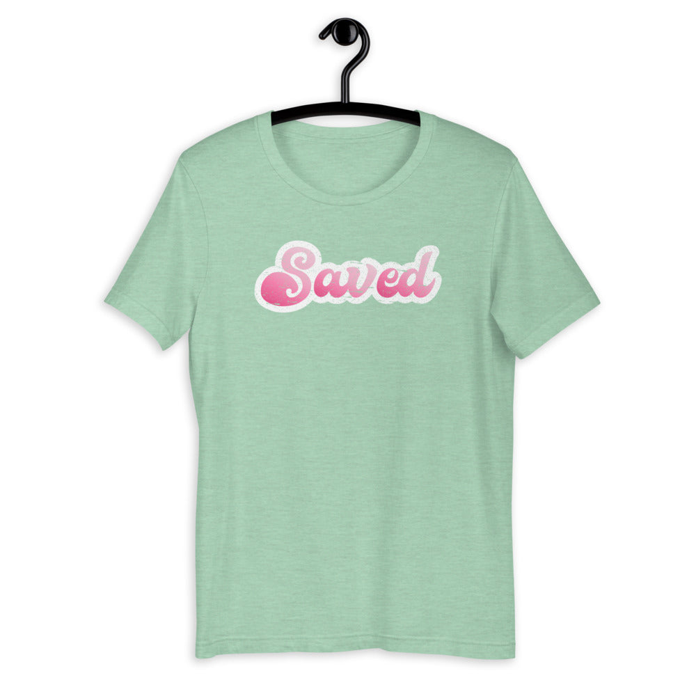 Saved T-Shirt | Best Christian Clothing Store | Christian T-Shirt for Women | Cool Jesus Shirts | Bible T Shirts | Faith Based T Shirts