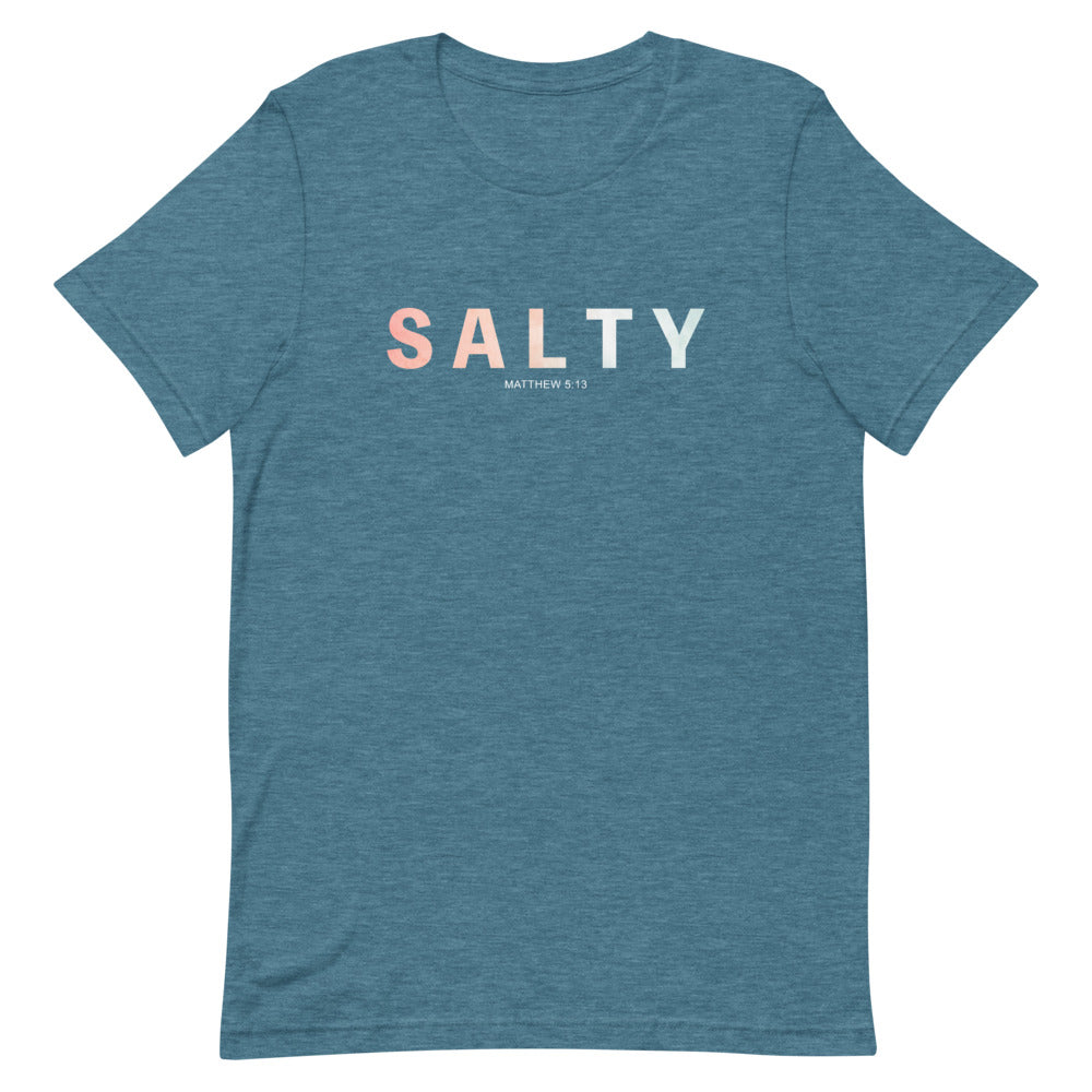 Salty Bible Verse T-Shirt | Be Salty T-Shirt | Best Christian T Shirts for Women | Faith Based T Shirts | Christian T Shirt Shop