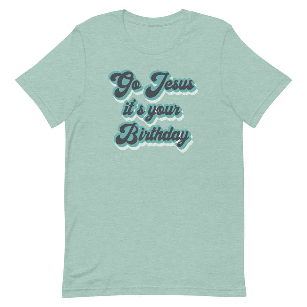 Go Jesus it's your birthday t shirt, Merry Christmas, Christmas Tee, Christmas Tee Shirt, Christmas Party, Holiday Party, Christmas Shirt
