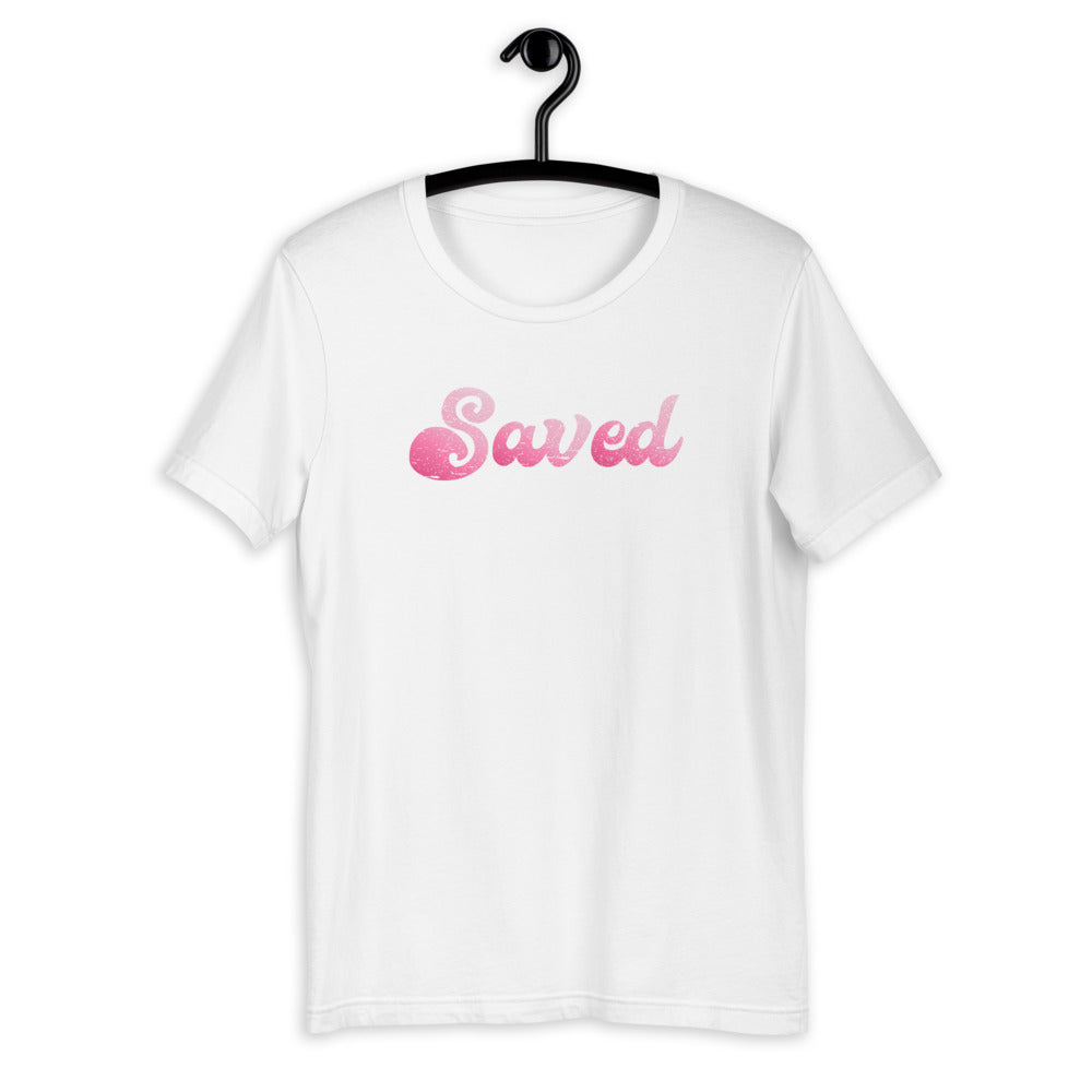 Saved T-Shirt | Best Christian Clothing Store | Christian T-Shirt for Women | Cool Jesus Shirts | Bible T Shirts | Faith Based T Shirts