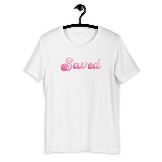 Saved T-Shirt | Best Christian Clothing Store | Christian T-Shirt for Women | Cool Jesus Shirts | Bible T Shirts | Faith Based T Shirts