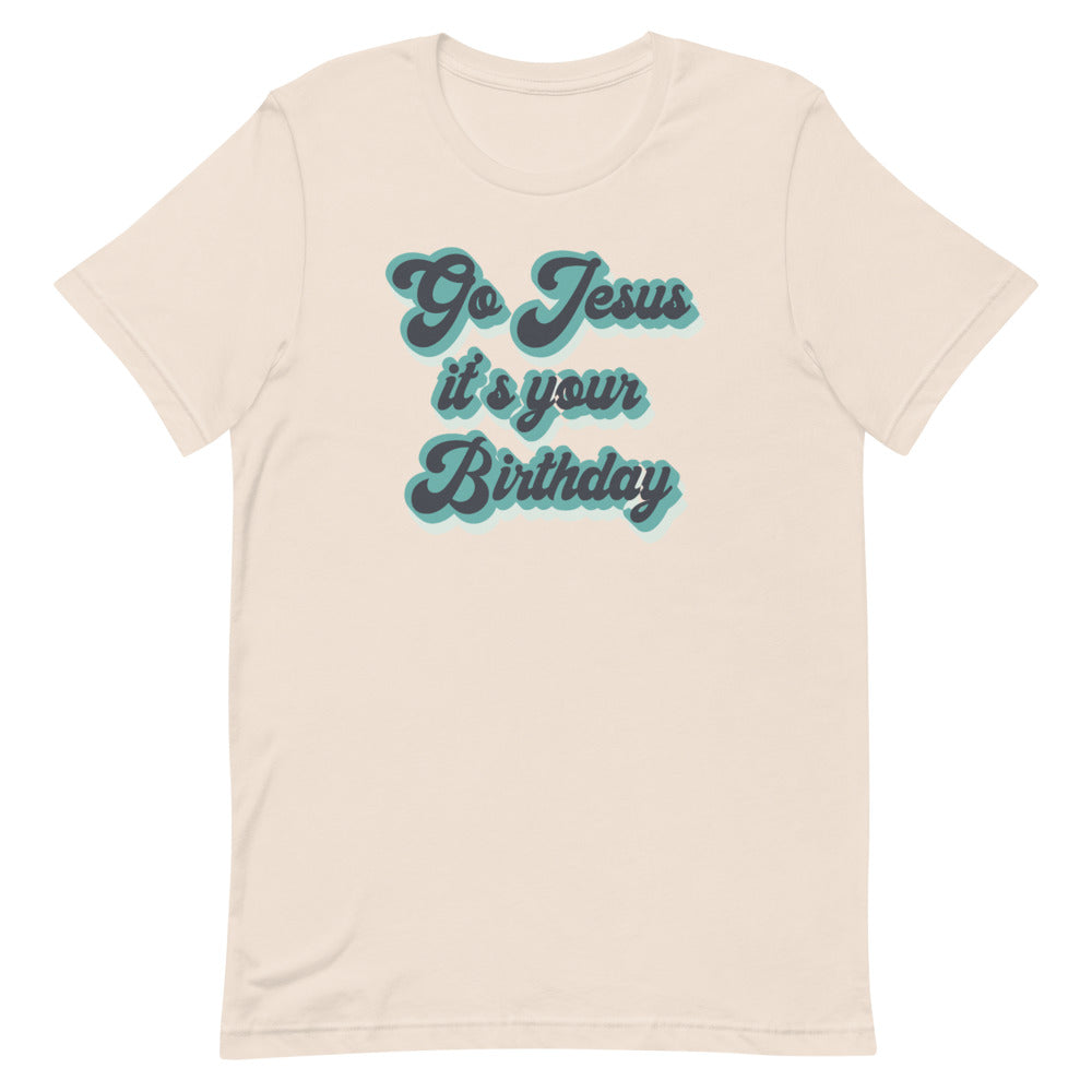 Go Jesus it's your birthday t shirt, Merry Christmas, Christmas Tee, Christmas Tee Shirt, Christmas Party, Holiday Party, Christmas Shirt