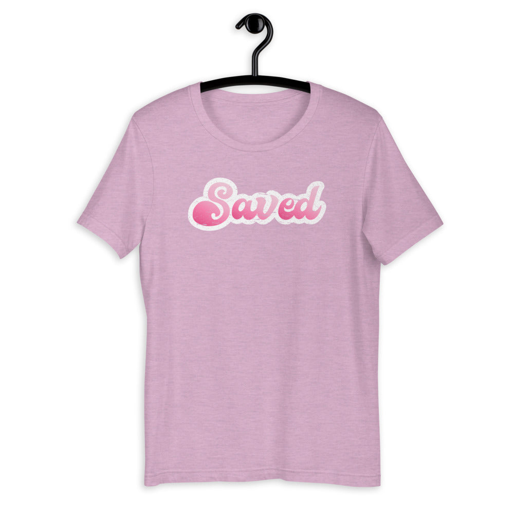 Saved T-Shirt | Best Christian Clothing Store | Christian T-Shirt for Women | Cool Jesus Shirts | Bible T Shirts | Faith Based T Shirts