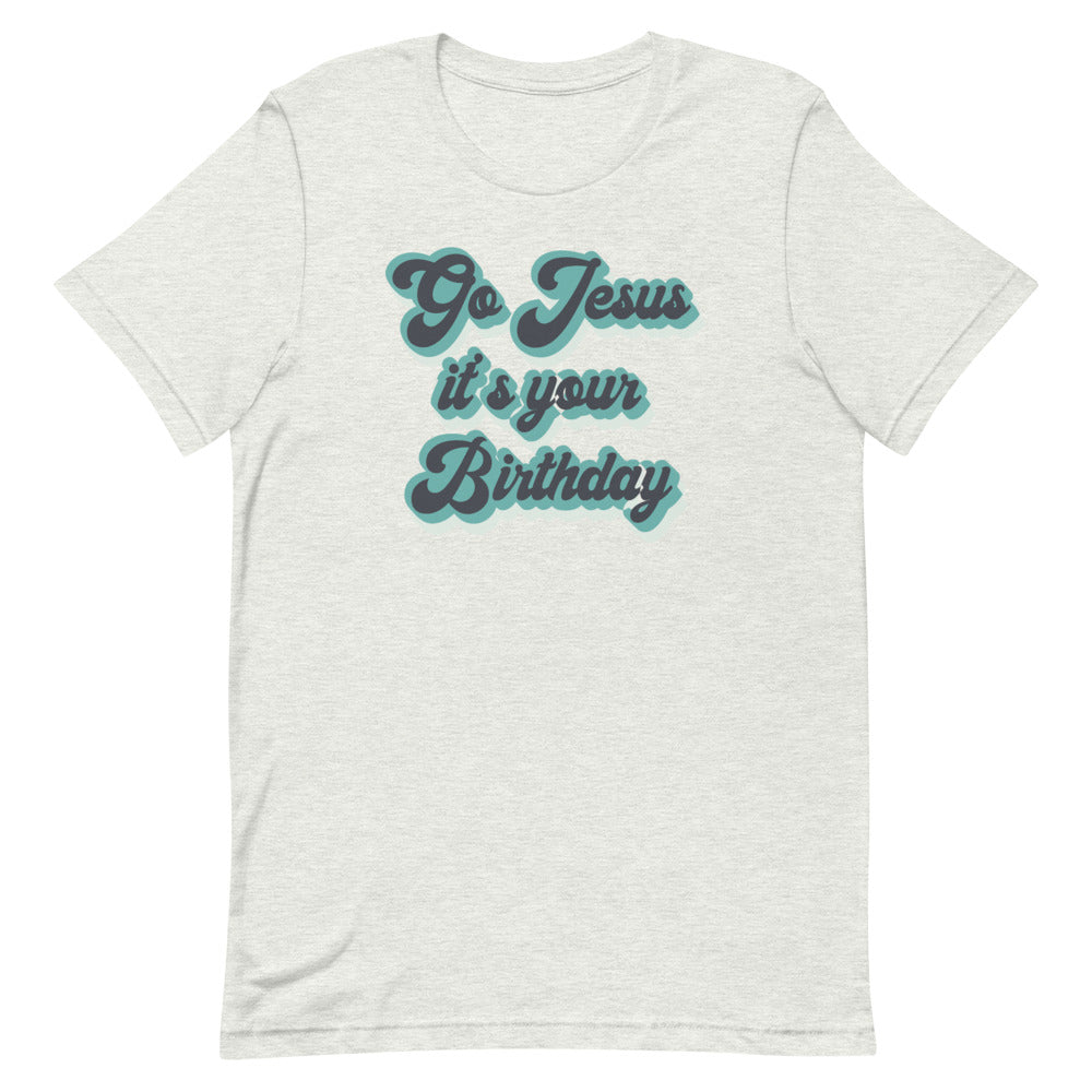 Go Jesus it's your birthday t shirt, Merry Christmas, Christmas Tee, Christmas Tee Shirt, Christmas Party, Holiday Party, Christmas Shirt