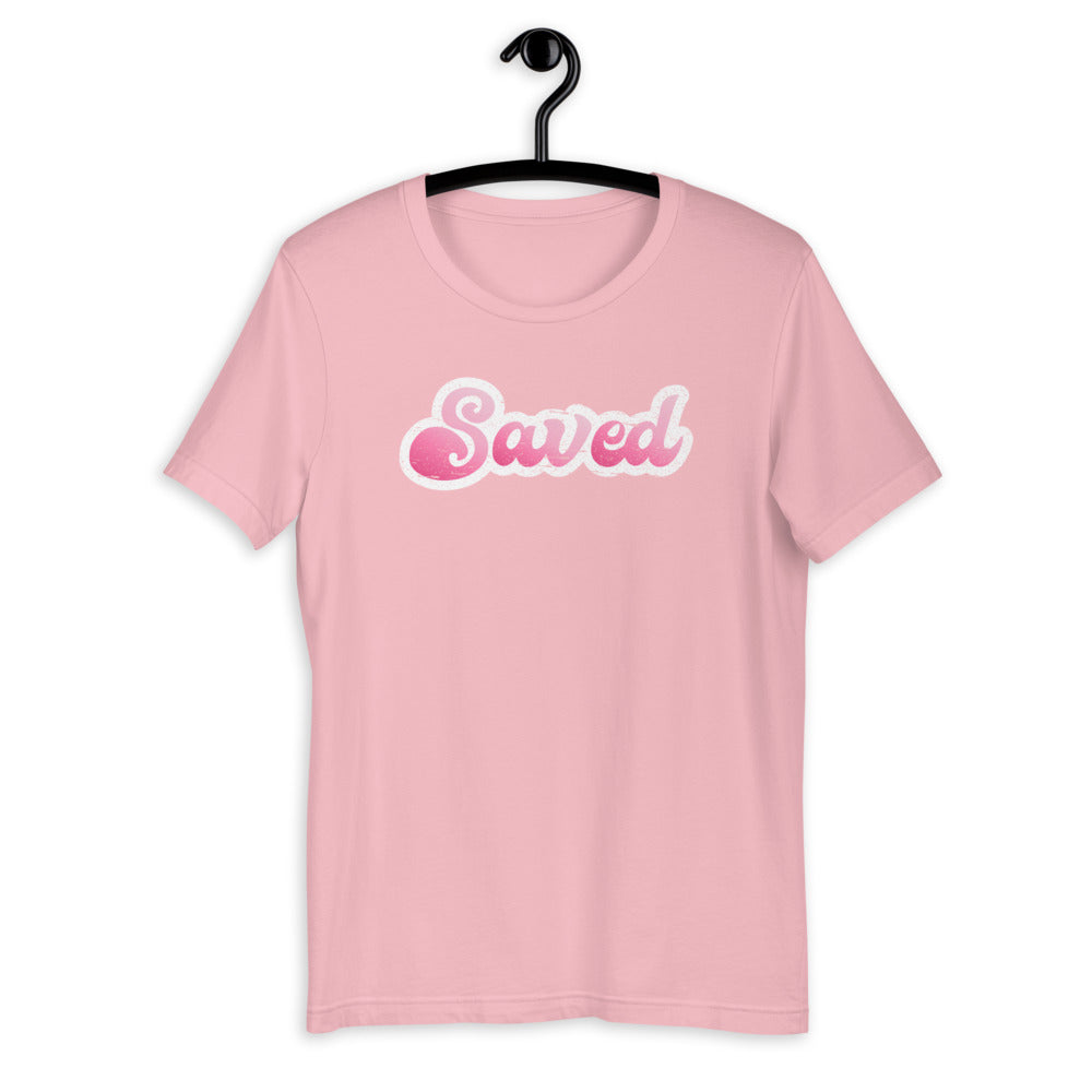 Saved T-Shirt | Best Christian Clothing Store | Christian T-Shirt for Women | Cool Jesus Shirts | Bible T Shirts | Faith Based T Shirts