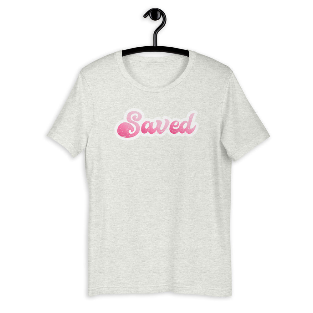 Saved T-Shirt | Best Christian Clothing Store | Christian T-Shirt for Women | Cool Jesus Shirts | Bible T Shirts | Faith Based T Shirts